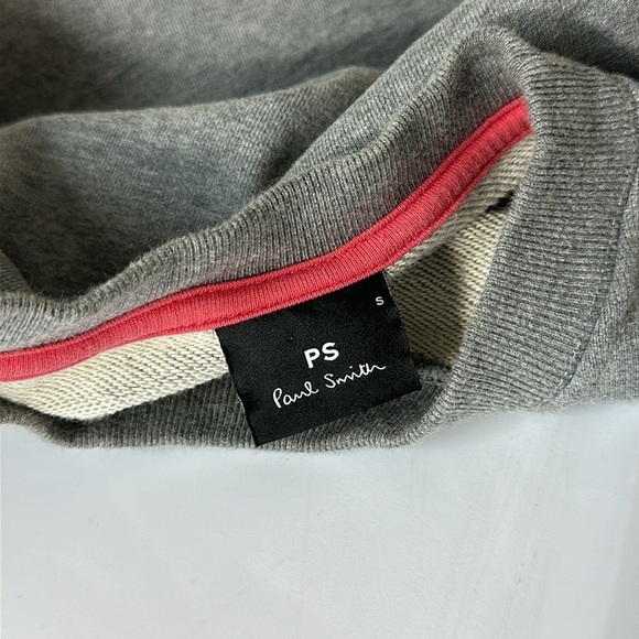 PS Paul Smith Crewneck Sweatshirt Grey Monkey Skull Small - Picture 6 of 8